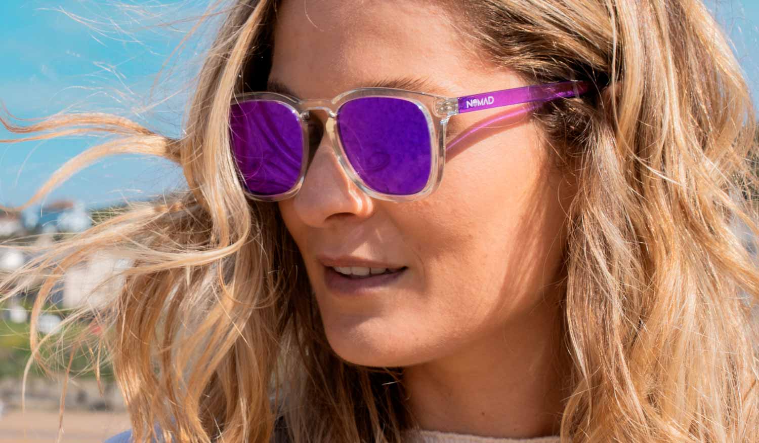 Panter Vision Panther Vision Purple | Polarised Sunglasses | Nomad Eyewear